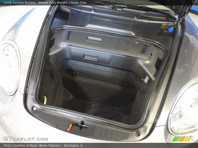 Meteor Grey Metallic / Stone Grey 2008 Porsche Boxster
