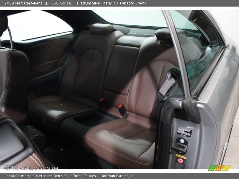 Rear Seat of 2009 CLK 350 Coupe