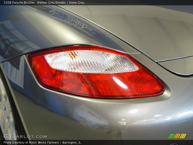 Meteor Grey Metallic / Stone Grey 2008 Porsche Boxster