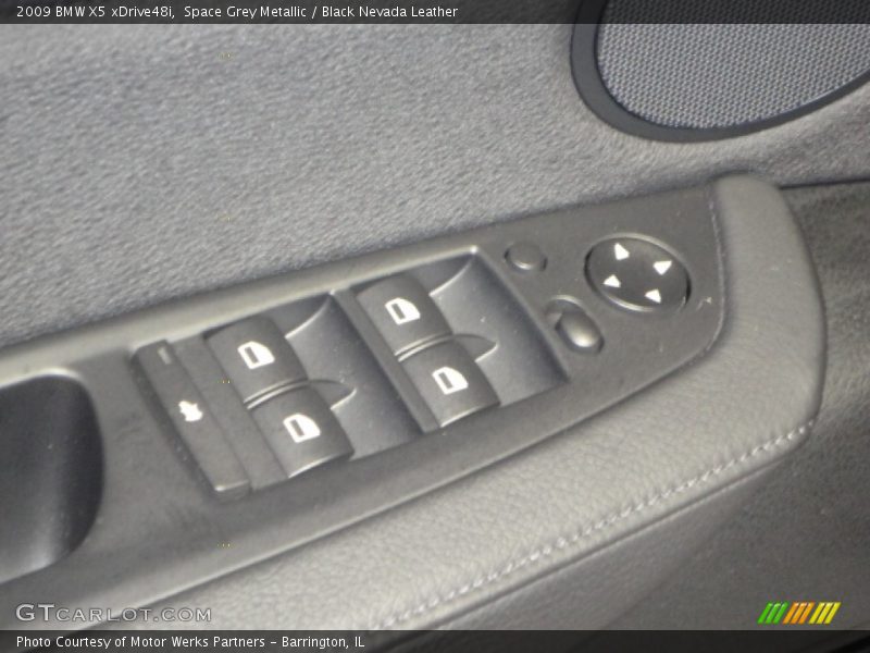 Space Grey Metallic / Black Nevada Leather 2009 BMW X5 xDrive48i