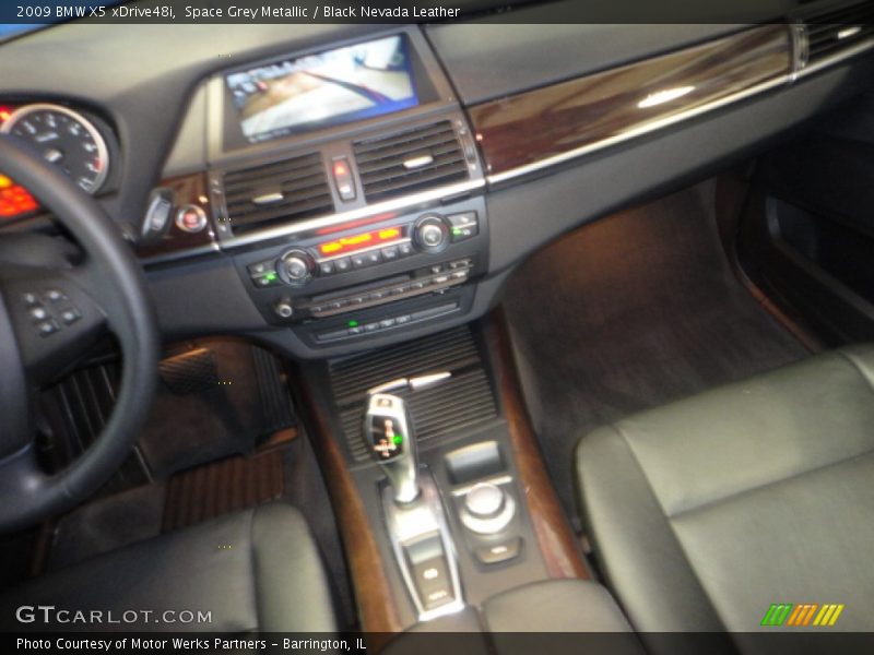 Space Grey Metallic / Black Nevada Leather 2009 BMW X5 xDrive48i