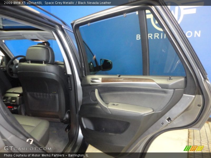 Space Grey Metallic / Black Nevada Leather 2009 BMW X5 xDrive48i