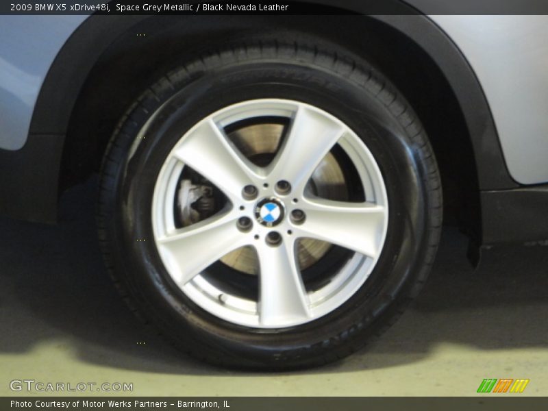 Space Grey Metallic / Black Nevada Leather 2009 BMW X5 xDrive48i