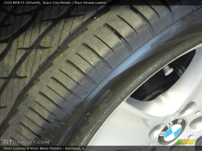 Space Grey Metallic / Black Nevada Leather 2009 BMW X5 xDrive48i