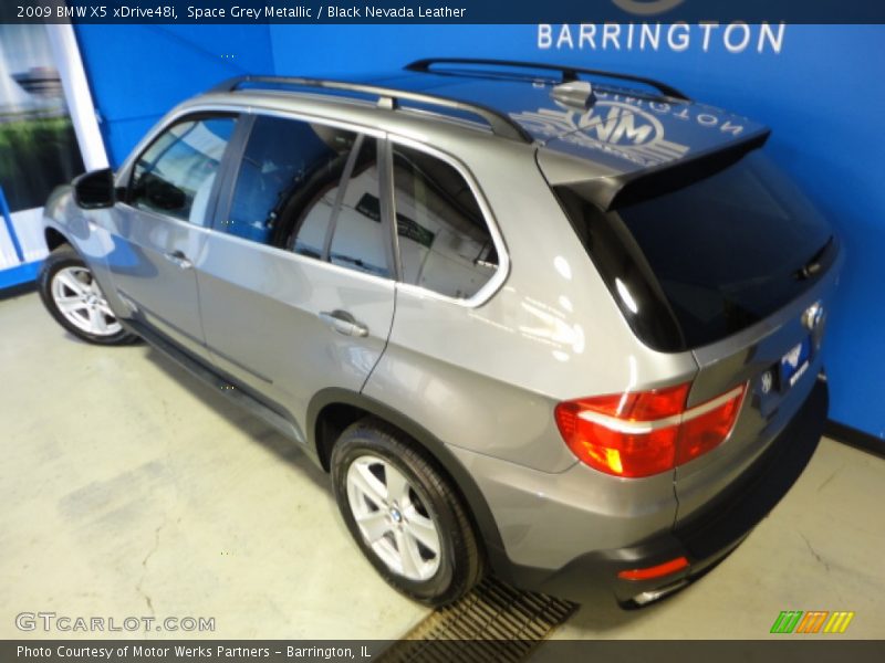 Space Grey Metallic / Black Nevada Leather 2009 BMW X5 xDrive48i