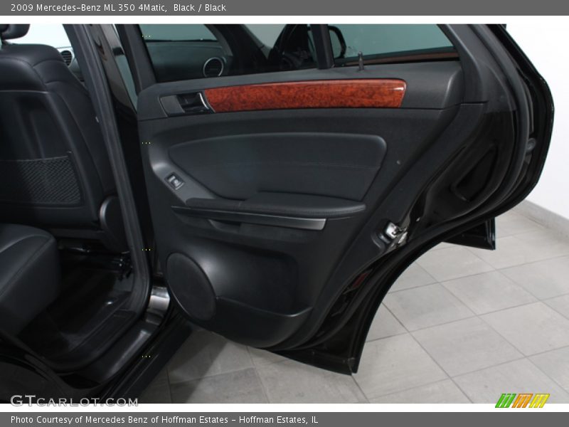 Black / Black 2009 Mercedes-Benz ML 350 4Matic