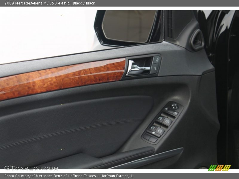 Black / Black 2009 Mercedes-Benz ML 350 4Matic