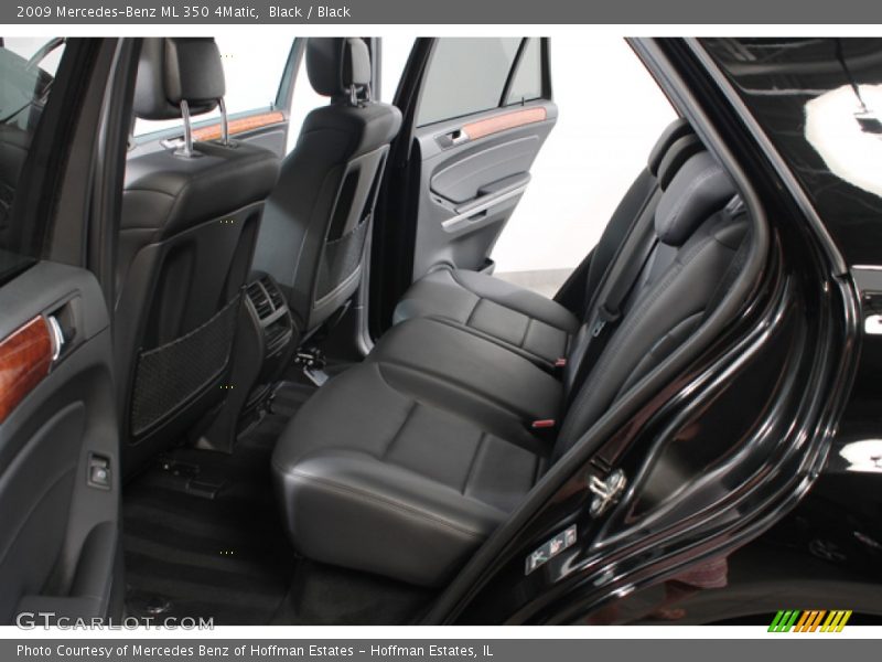 Black / Black 2009 Mercedes-Benz ML 350 4Matic