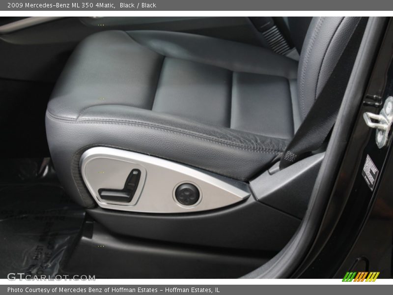 Black / Black 2009 Mercedes-Benz ML 350 4Matic