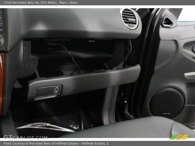 Black / Black 2009 Mercedes-Benz ML 350 4Matic
