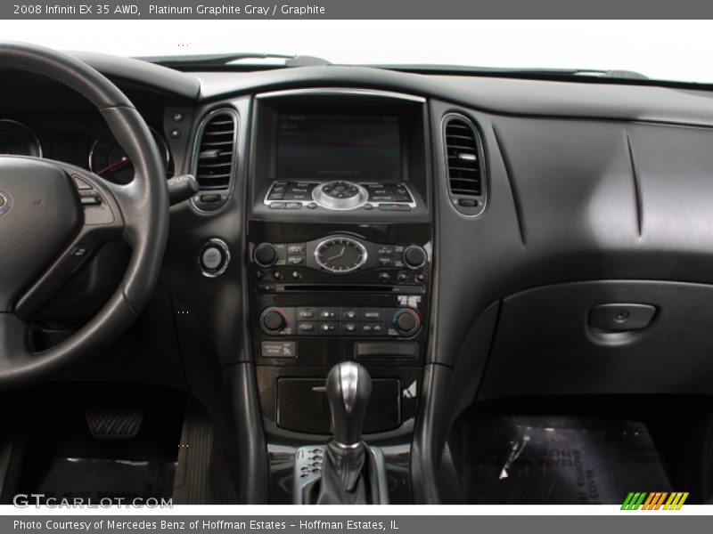 Platinum Graphite Gray / Graphite 2008 Infiniti EX 35 AWD