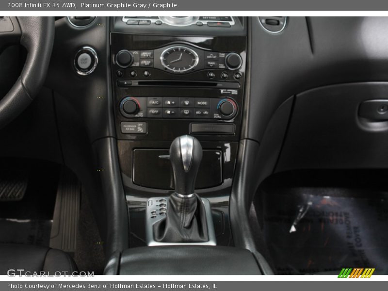 Controls of 2008 EX 35 AWD