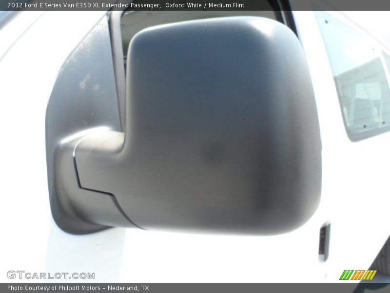 Oxford White / Medium Flint 2012 Ford E Series Van E350 XL Extended Passenger