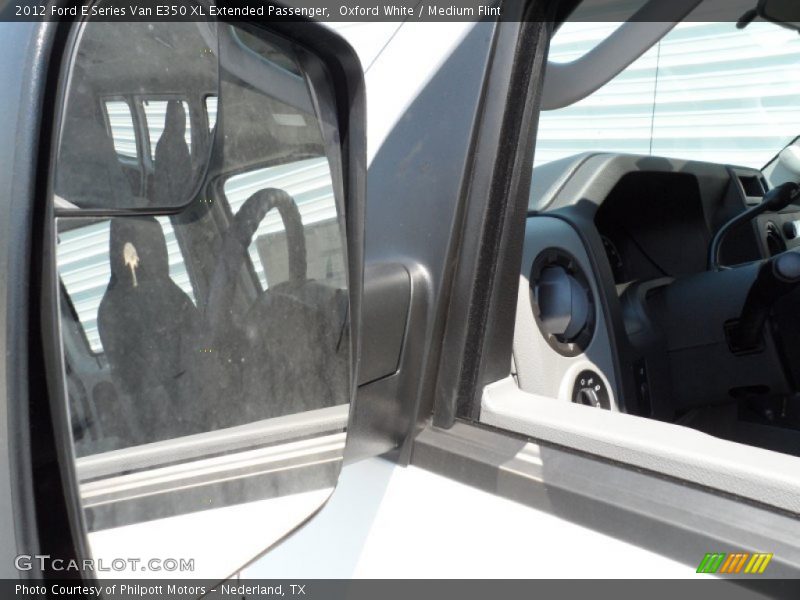 Oxford White / Medium Flint 2012 Ford E Series Van E350 XL Extended Passenger