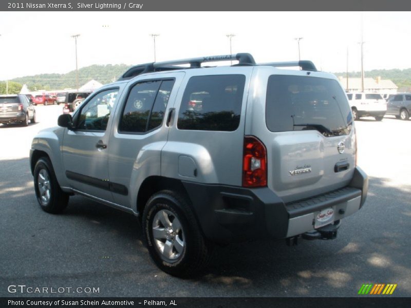 Silver Lightning / Gray 2011 Nissan Xterra S