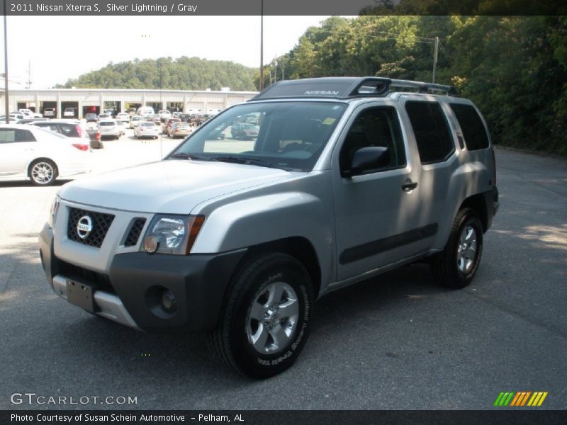 Silver Lightning / Gray 2011 Nissan Xterra S