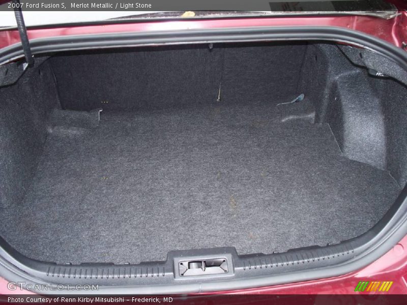 Merlot Metallic / Light Stone 2007 Ford Fusion S