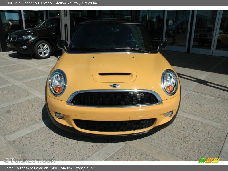Mellow Yellow / Grey/Black 2008 Mini Cooper S Hardtop