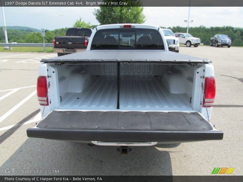 Bright White / Mist Gray 1997 Dodge Dakota SLT Extended Cab 4x4