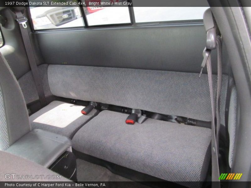 Bright White / Mist Gray 1997 Dodge Dakota SLT Extended Cab 4x4