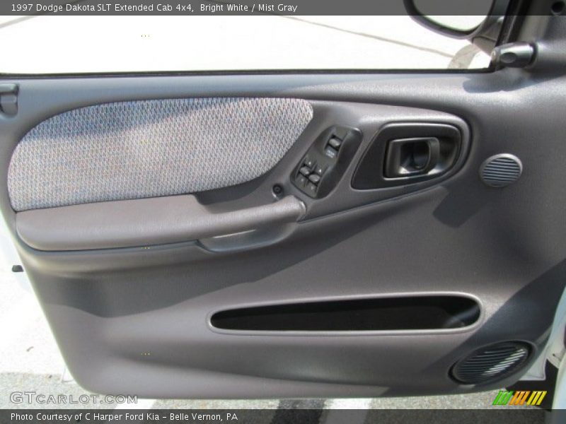 Bright White / Mist Gray 1997 Dodge Dakota SLT Extended Cab 4x4