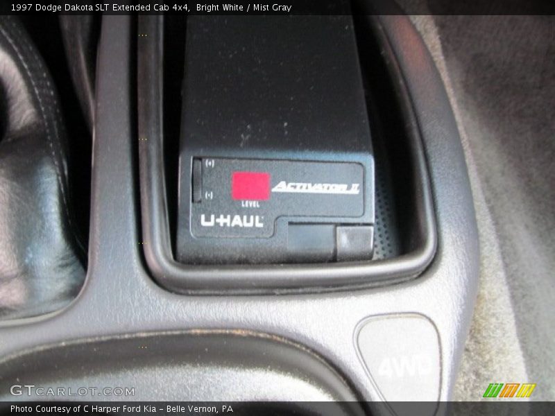Bright White / Mist Gray 1997 Dodge Dakota SLT Extended Cab 4x4