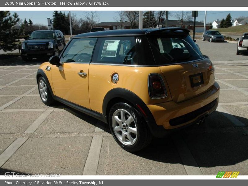 Mellow Yellow / Grey/Black 2008 Mini Cooper S Hardtop
