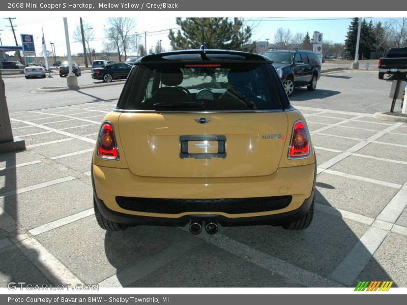 Mellow Yellow / Grey/Black 2008 Mini Cooper S Hardtop