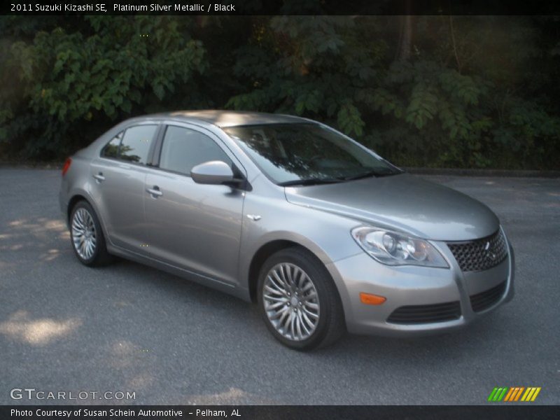 Platinum Silver Metallic / Black 2011 Suzuki Kizashi SE