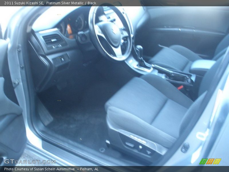 Platinum Silver Metallic / Black 2011 Suzuki Kizashi SE
