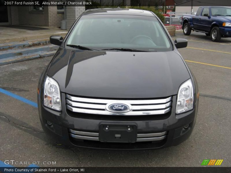 Alloy Metallic / Charcoal Black 2007 Ford Fusion SE