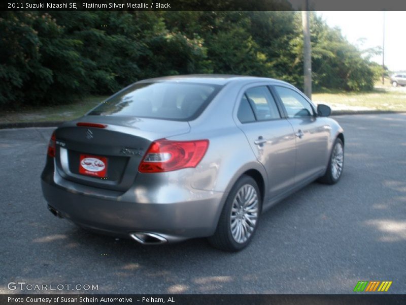 Platinum Silver Metallic / Black 2011 Suzuki Kizashi SE
