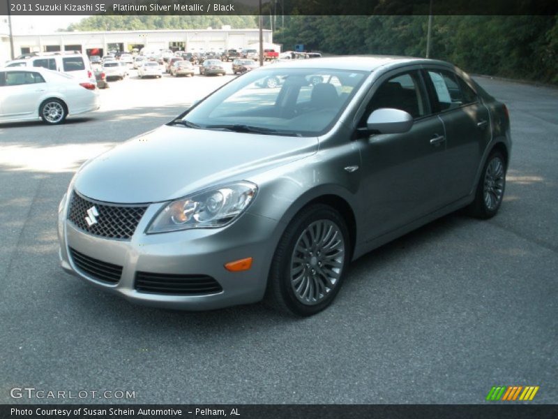 Platinum Silver Metallic / Black 2011 Suzuki Kizashi SE