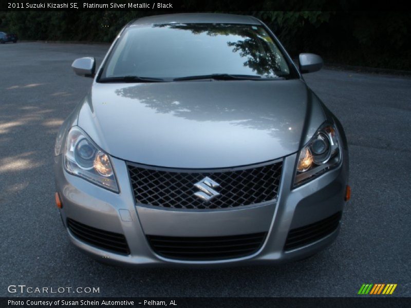 Platinum Silver Metallic / Black 2011 Suzuki Kizashi SE