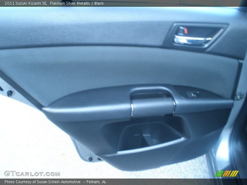 Platinum Silver Metallic / Black 2011 Suzuki Kizashi SE
