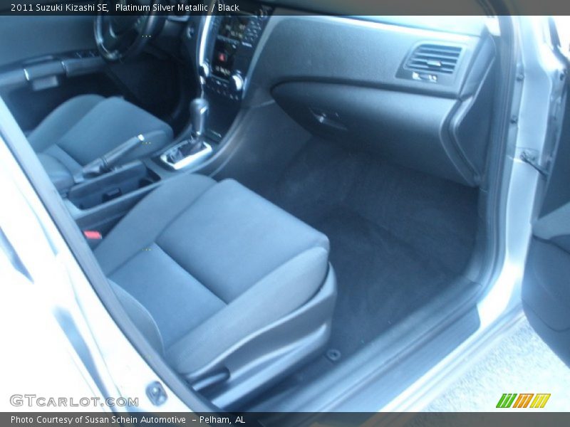 Platinum Silver Metallic / Black 2011 Suzuki Kizashi SE