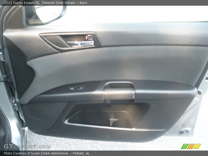 Platinum Silver Metallic / Black 2011 Suzuki Kizashi SE