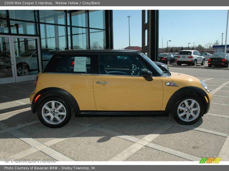Mellow Yellow / Grey/Black 2008 Mini Cooper S Hardtop