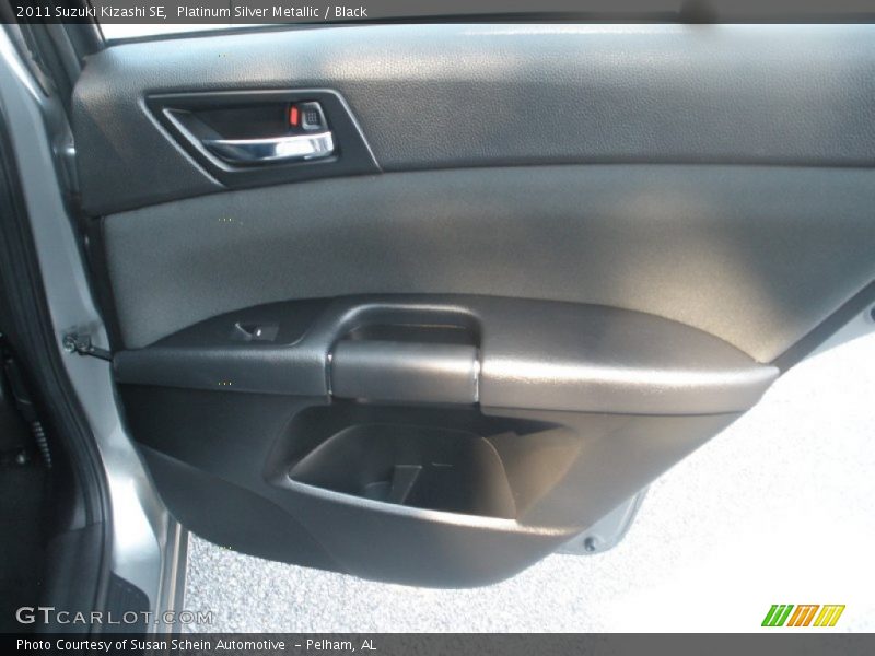 Platinum Silver Metallic / Black 2011 Suzuki Kizashi SE