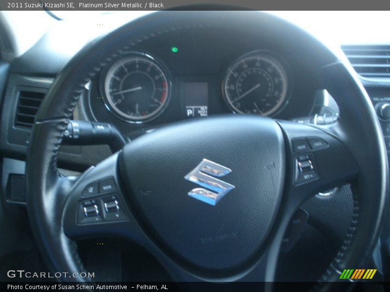 Platinum Silver Metallic / Black 2011 Suzuki Kizashi SE