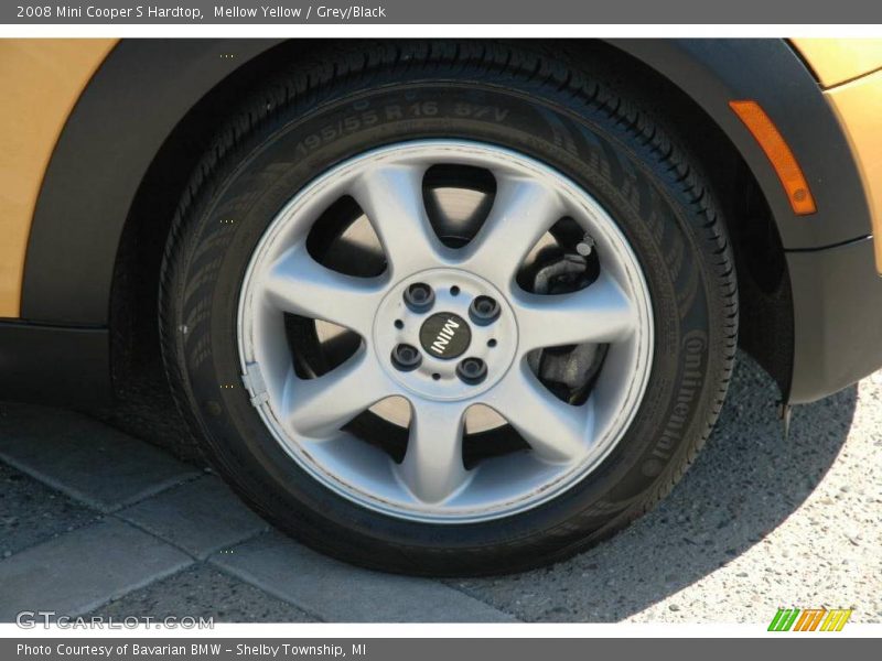 Mellow Yellow / Grey/Black 2008 Mini Cooper S Hardtop