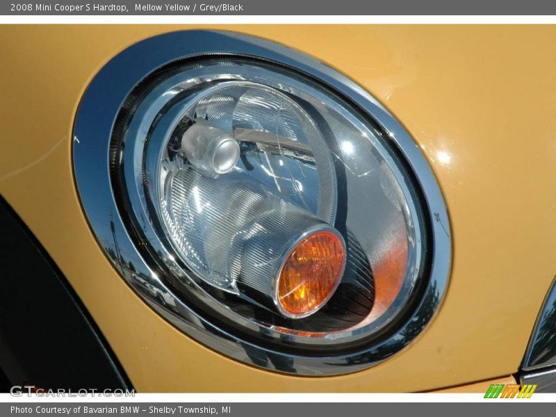 Mellow Yellow / Grey/Black 2008 Mini Cooper S Hardtop