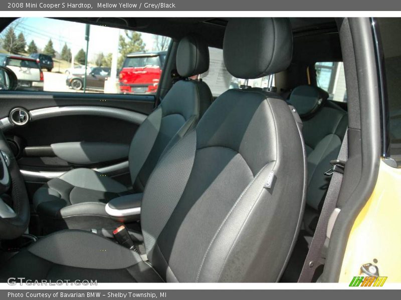 Mellow Yellow / Grey/Black 2008 Mini Cooper S Hardtop