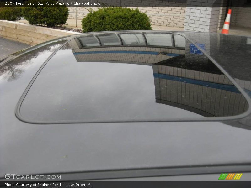 Alloy Metallic / Charcoal Black 2007 Ford Fusion SE