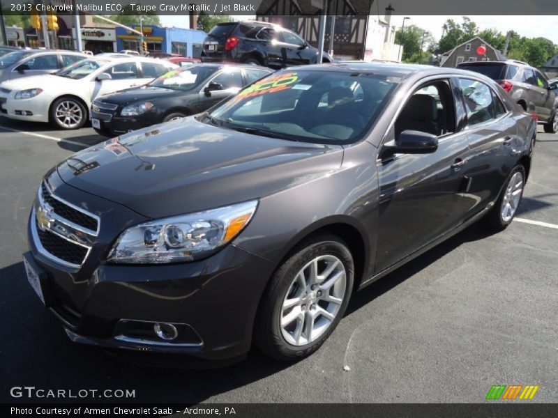 Taupe Gray Metallic / Jet Black 2013 Chevrolet Malibu ECO
