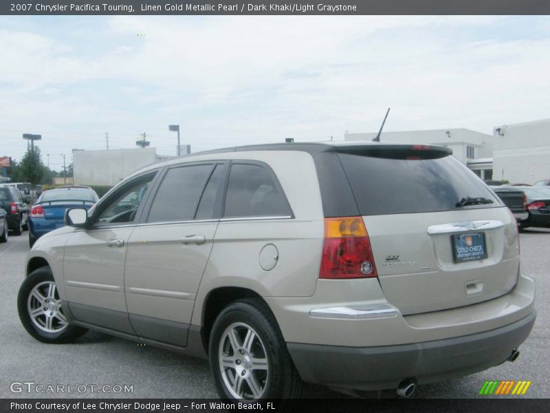 Linen Gold Metallic Pearl / Dark Khaki/Light Graystone 2007 Chrysler Pacifica Touring