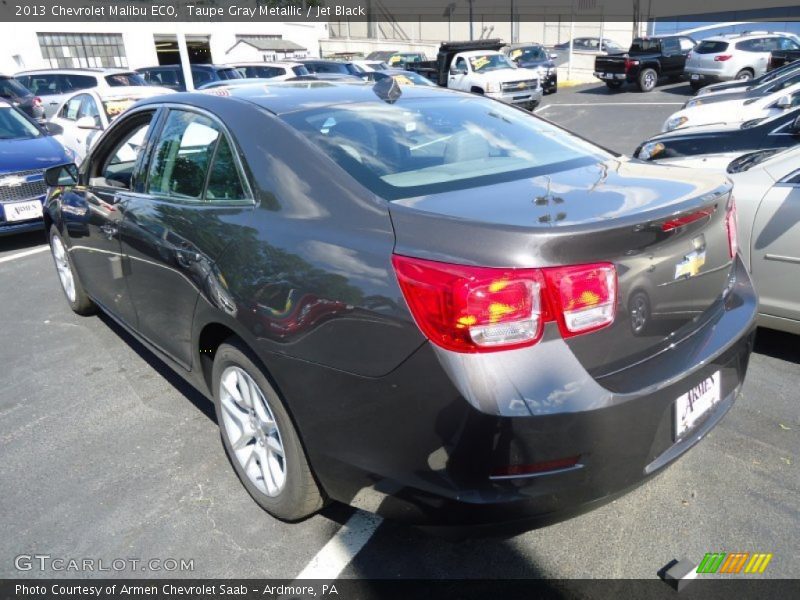 Taupe Gray Metallic / Jet Black 2013 Chevrolet Malibu ECO