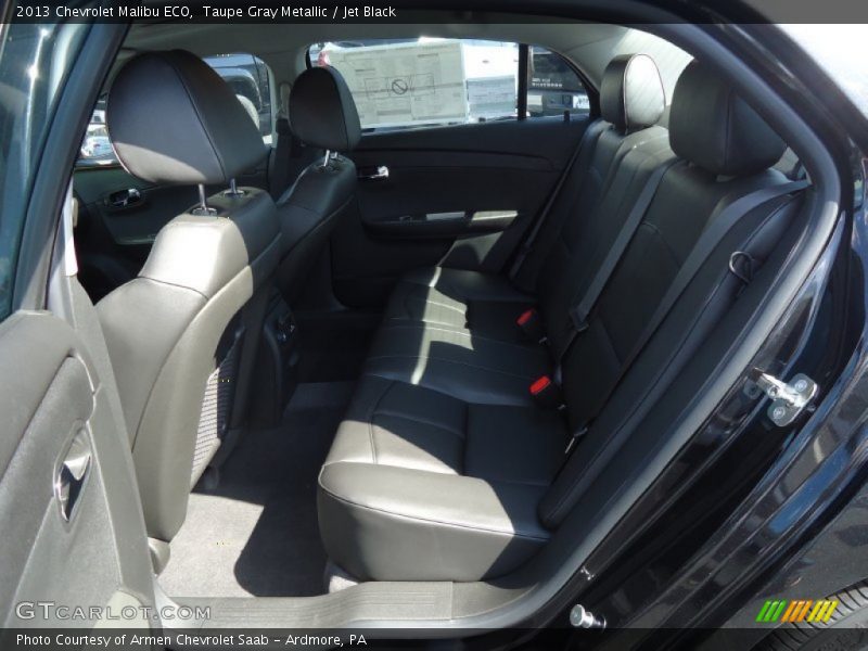 Taupe Gray Metallic / Jet Black 2013 Chevrolet Malibu ECO