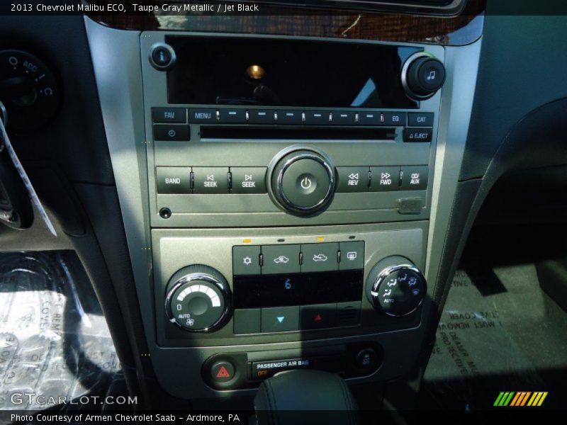 Taupe Gray Metallic / Jet Black 2013 Chevrolet Malibu ECO
