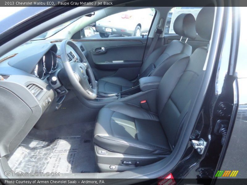 Taupe Gray Metallic / Jet Black 2013 Chevrolet Malibu ECO